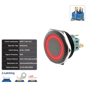 Red SPDT Latching
