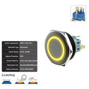 Yellow SPDT Latching