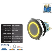 Yellow DPDT Latching
