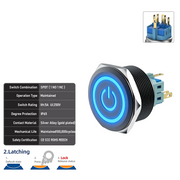 Blue SPDT Latching
