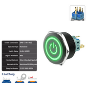 Green SPDT Latching