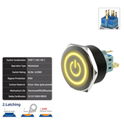 Yellow SPDT Latching