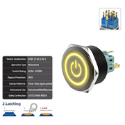 Yellow DPDT Latching