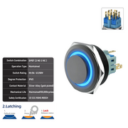 Blue DPDT Latching