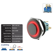 Red SPDT Latching