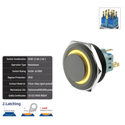 Yellow DPDT Latching