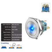 Blue DPDT Latching