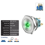 Green SPDT Latching