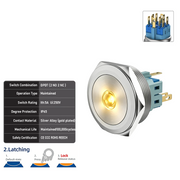 Yellow DPDT Latching
