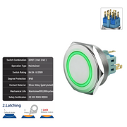 Green DPDT Latching