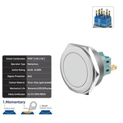 Non-Illuminated DPDT Momentary