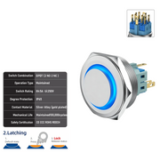 Blue DPDT Latching