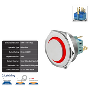 Red SPDT Latching