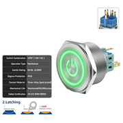 Green SPDT Latching