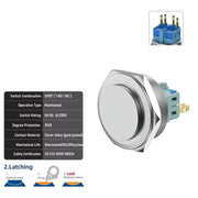 Non-Illuminated DPDT Latching