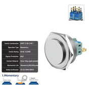 Non-Illuminated DPDT Momentary