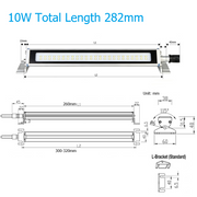 10W Length(282mm) FIXED BRACKET