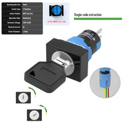 2-Position DPDT Reset S