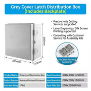 300×300×170mm Gray