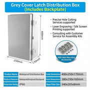 400×250×170mm Gray