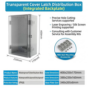 400×250×170mm Transparent