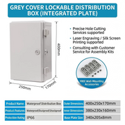 400×250×170mm Gray