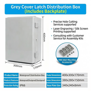 400×300×170mm Gray