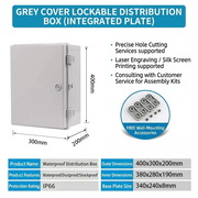 400×300×200mm Gray