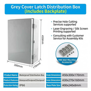 450×300×170mm Gray