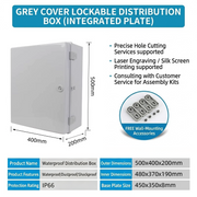 500×400×200mm Gray