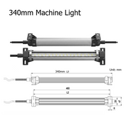 340mm   Length