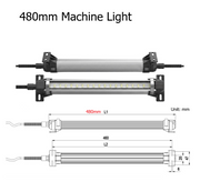 480mm   Length