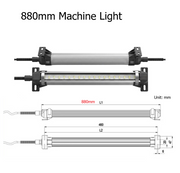 880mm   Length
