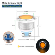 Yellow   Screw Terminal