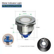 White   Screw Terminal