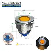 Yellow   Screw Terminal