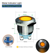 Yellow   Screw Terminal