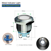 White   Screw Terminal