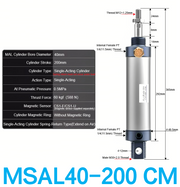 MSAL 40-200W CA
