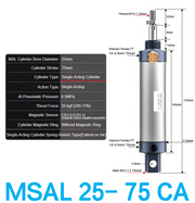 MSAL 25-75W CA