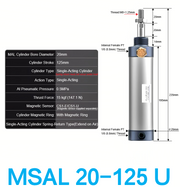 MSAL 20-125 U
