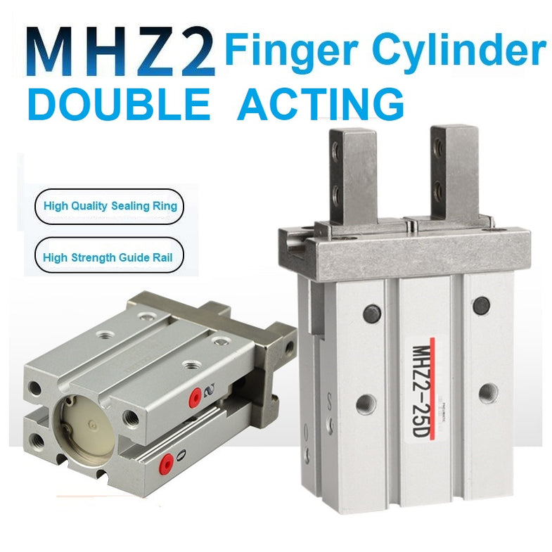 MHZ2 MHZL2 Pneumatic Double Finger Claw Cylinder MHZ2-10D MHZ2 MHZL2 Pneumatic Double Finger Claw Cylinder MHZ2-10D